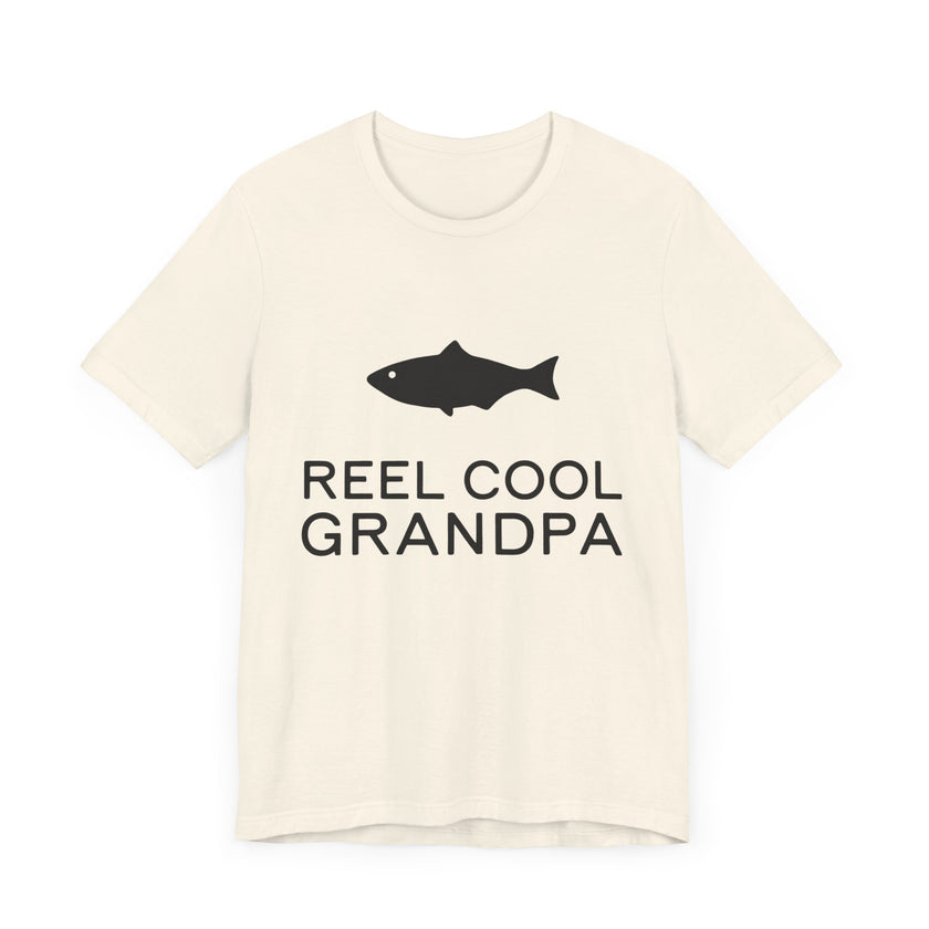 Reel Cool Grandpa - Funny Fishing T-shirt