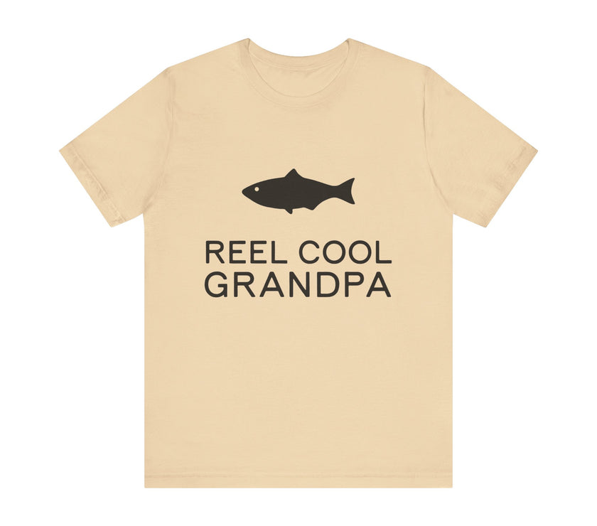 Reel Cool Grandpa - Funny Fishing T-shirt