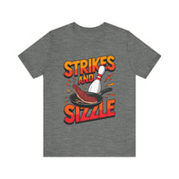 Strikes and Sizzle - Funny Bowling and Steak T-Shirt