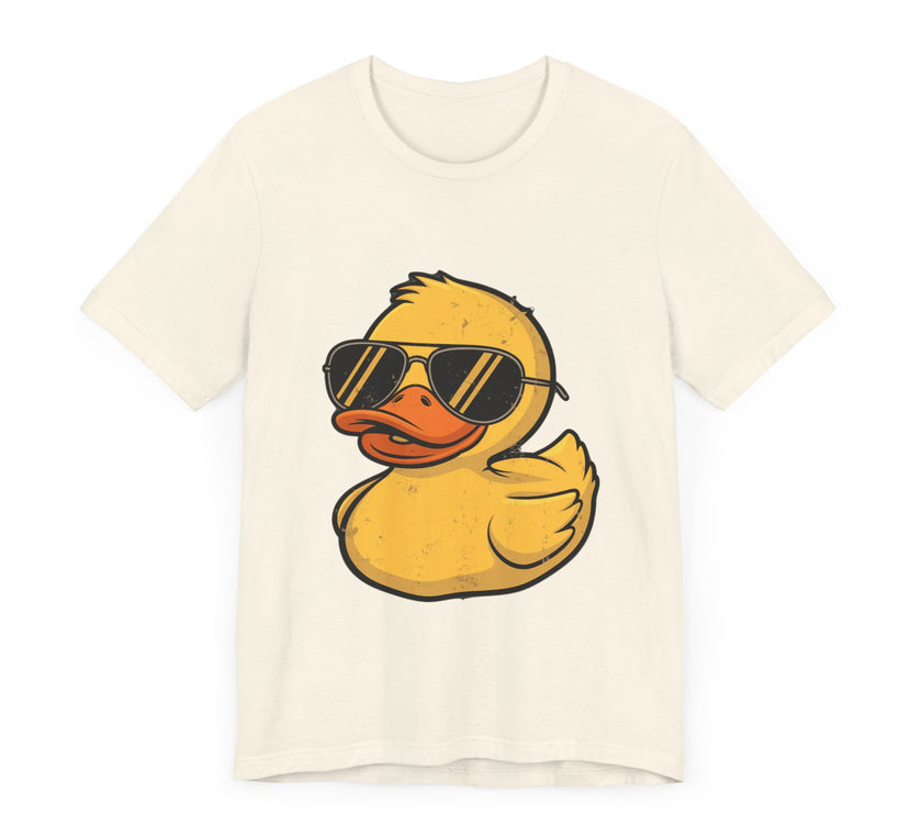 Cool Duck with Sunglasses Graphic T-Shirt