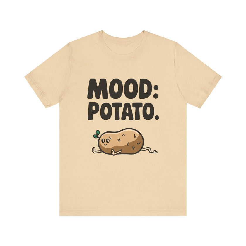 Mood Potato - Lazy Couch Potato Humor T-Shirt