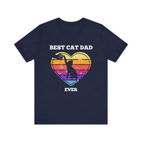 Best Cat Dad Ever - Funny Cat Lover T-Shirt