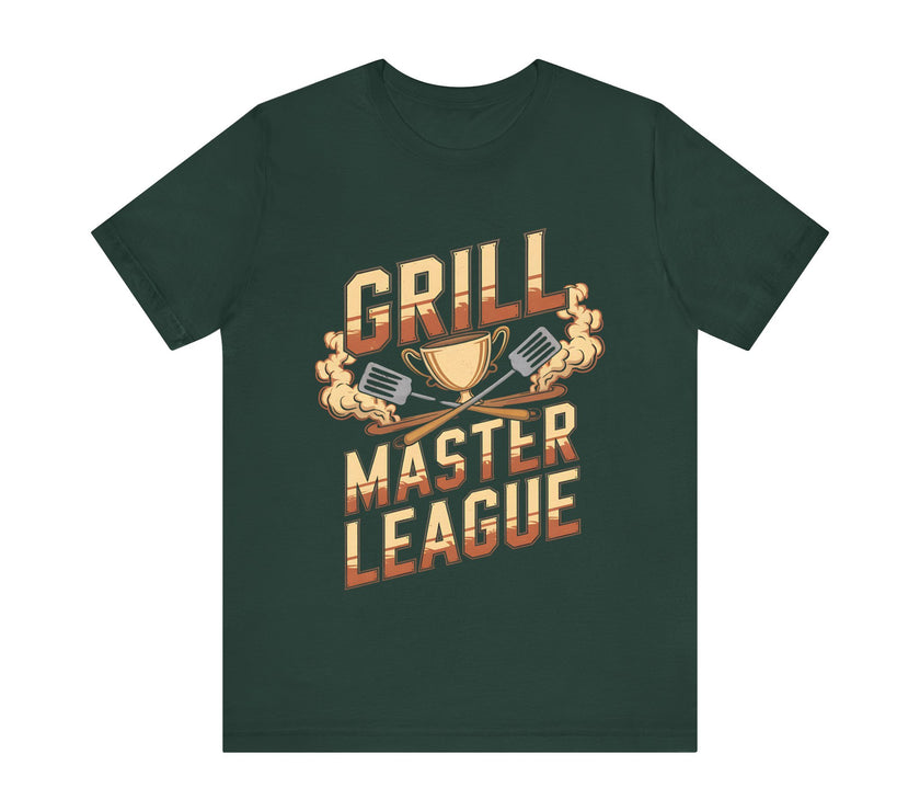 Grill Master League - Funny BBQ Enthusiast T-Shirt