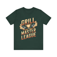 Grill Master League - Funny BBQ Enthusiast T-Shirt