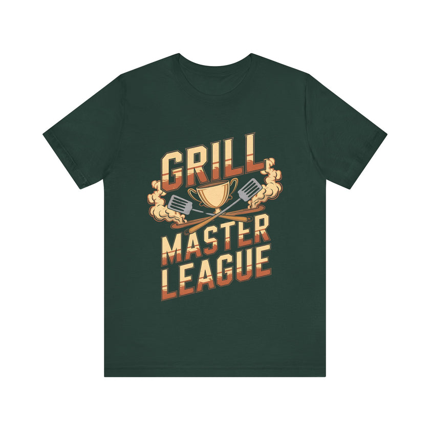 Grill Master League - Funny BBQ Enthusiast T-Shirt