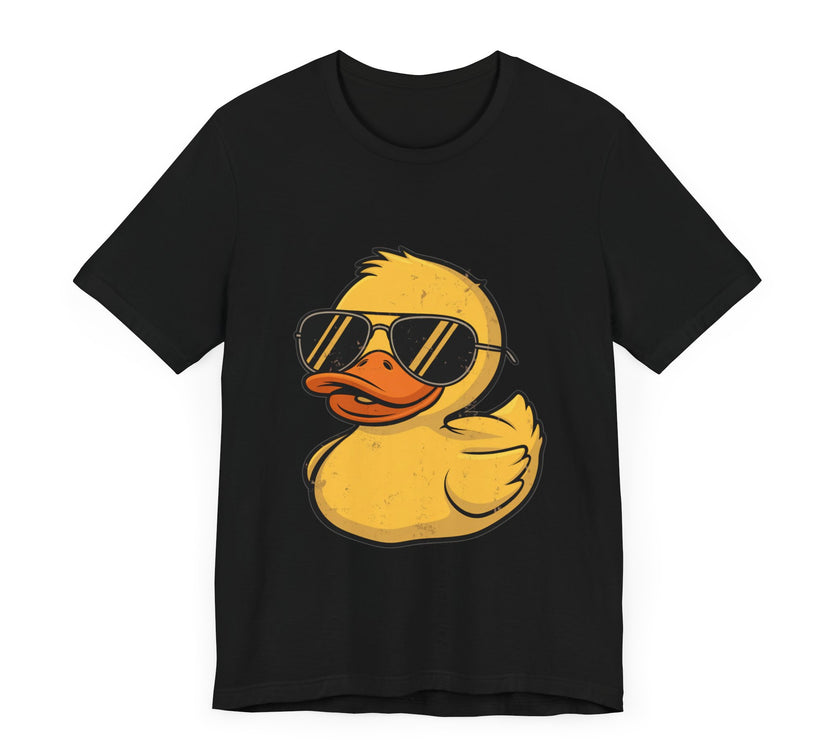 Cool Duck with Sunglasses Graphic T-Shirt