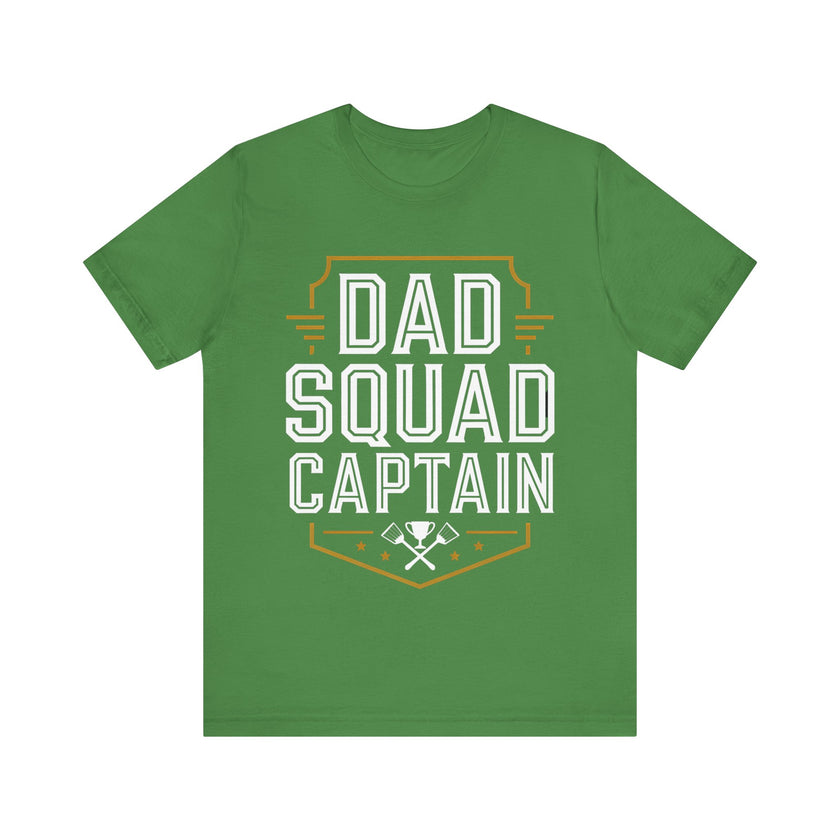 Dad Squad Captain - Grill Lover T-Shirt