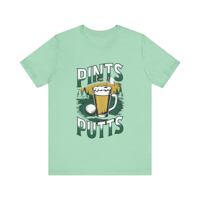 Pints and Putts - Funny Golf T-Shirt