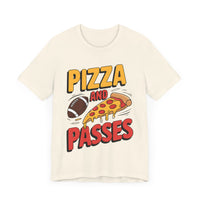 Pizza and Passes - Funny Football Rugby