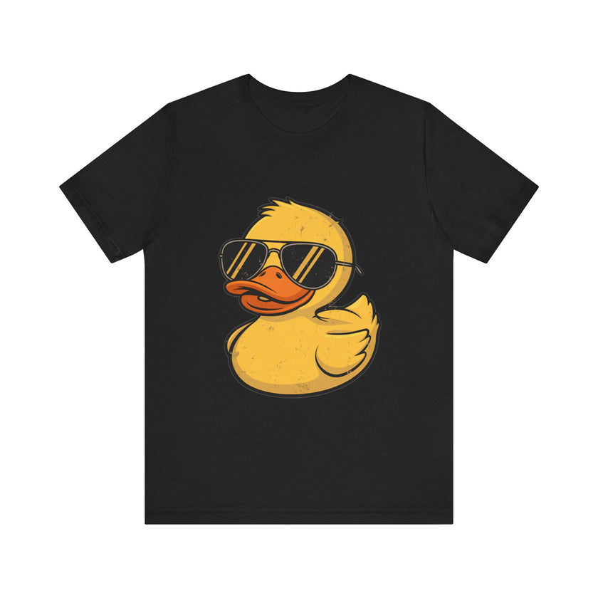 Cool Duck with Sunglasses Graphic T-Shirt