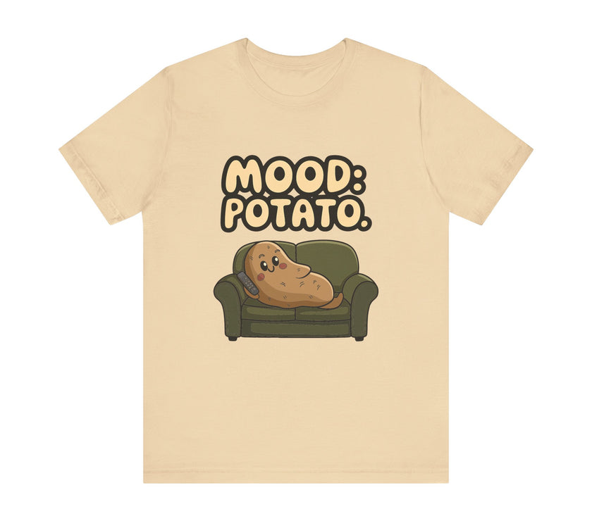 Mood Potato: Couch Potato Lazy Humor T-Shirt