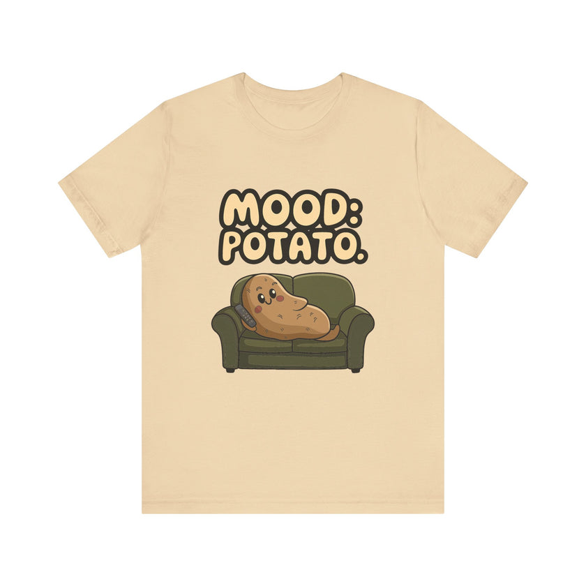 Mood Potato: Couch Potato Lazy Humor T-Shirt