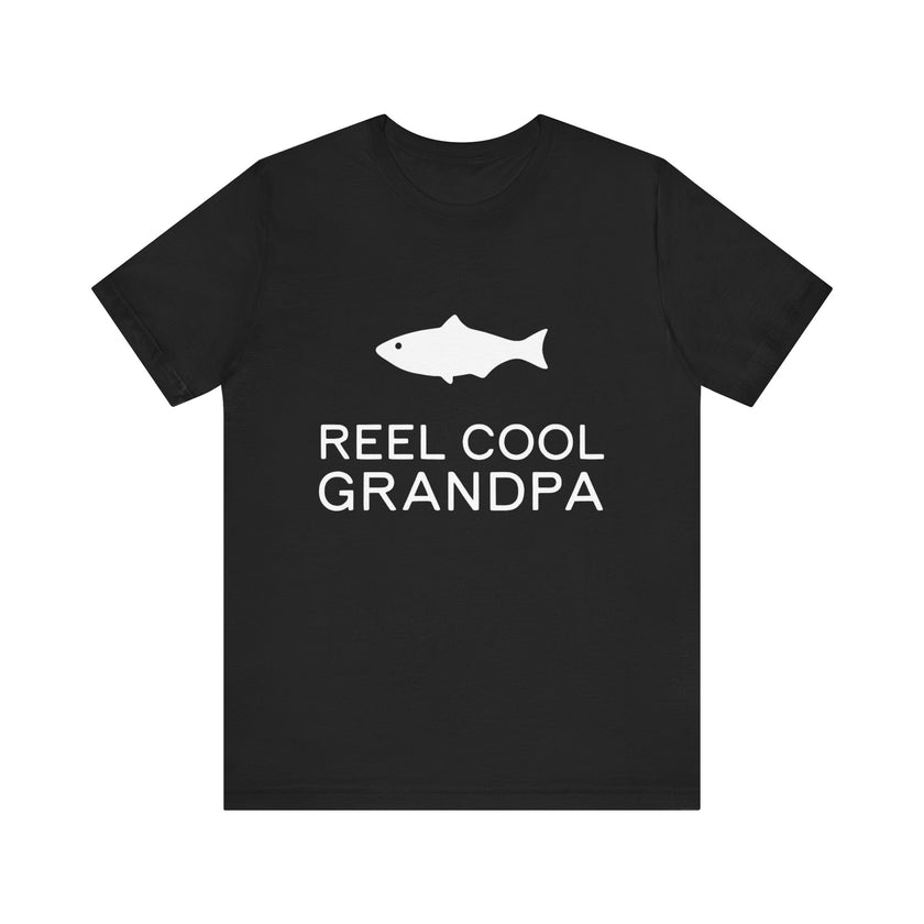 Reel Cool Grandpa - Funny Fishing T-shirt