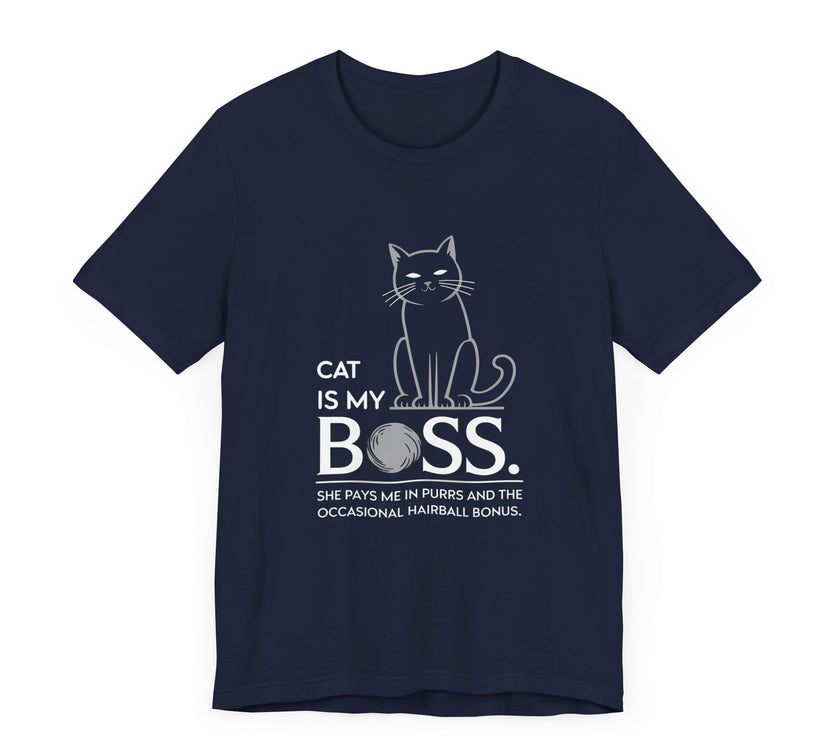 Cat Is My Boss T-Shirt