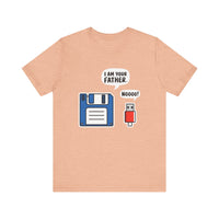 I Am Your Father. Noooo! - Funny USB and Floppy Disk Tech Humor T-Shirt