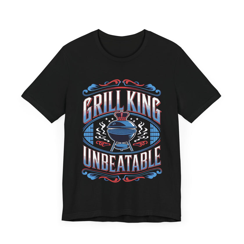 Grill King: Unbeatable - Funny BBQ T-Shirt