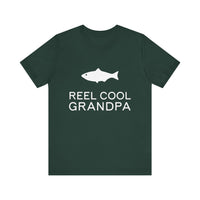 Reel Cool Grandpa - Funny Fishing T-shirt