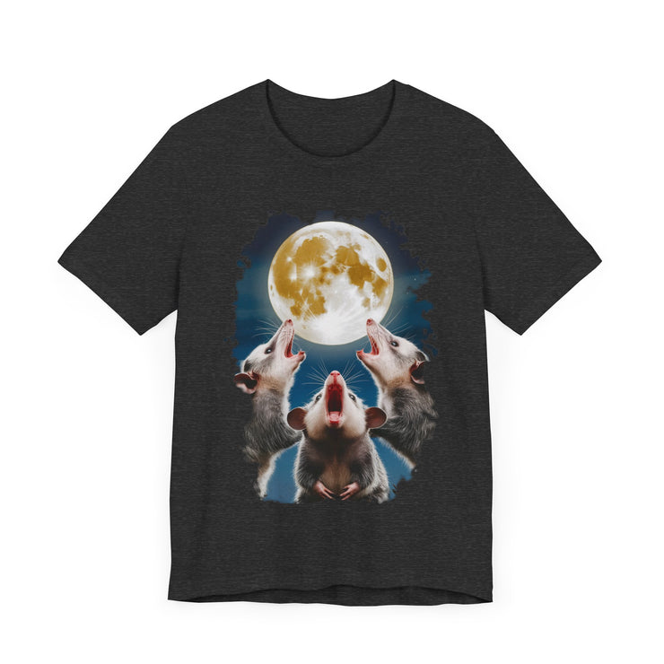 Funny Rodent Moon Howling - Quirky and Humorous