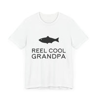 Reel Cool Grandpa - Funny Fishing T-shirt