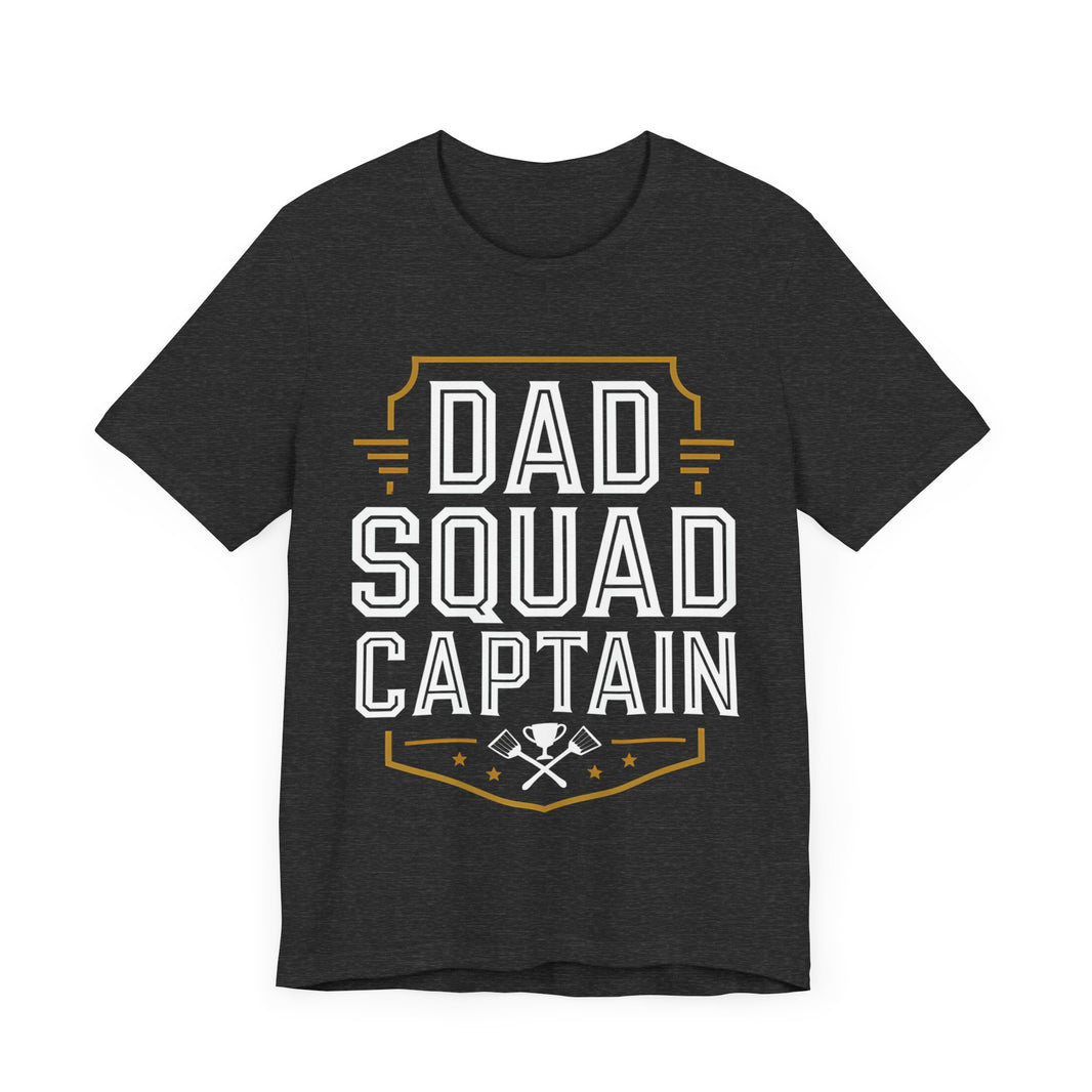 Dad Squad Captain - Grill Lover T-Shirt