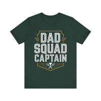 Dad Squad Captain - Grill Lover T-Shirt