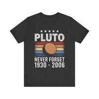 "Pluto Never Forget 1930–2006" Retro Tribute T-Shirt